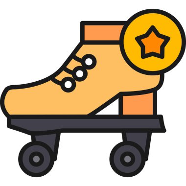 Ayakkabı. Web simgesi basit tasarım