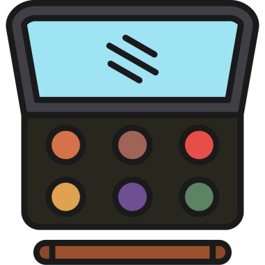 Fırça Palet Simgesini Boya