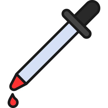 Kalem simgesi, vektör illüstrasyonu