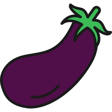 sebze. Web simgesi basit illüstrasyon