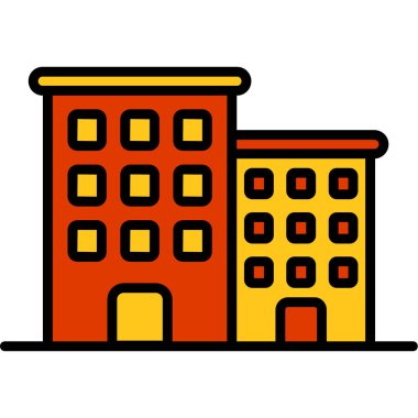 şehir vektör illüstrasyonu oluşturuluyor