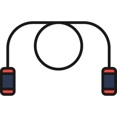 Kulaklık simge vektör çizim