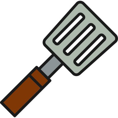 bbq çatal pişirme simgesi