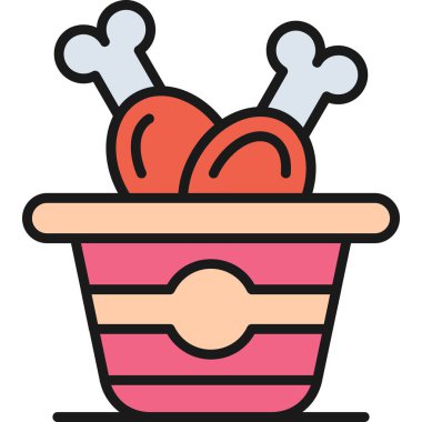 Sepet sepeti simgesi - taslak biçiminde