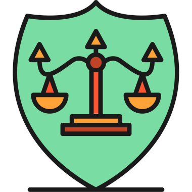 vektör kalkanı resimleme