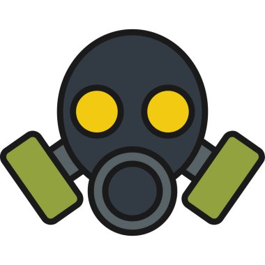 Gaz Maskesi. Basit tasarım