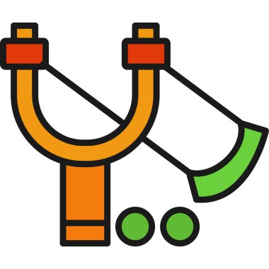 Pipo. Web simgesi basit illüstrasyon