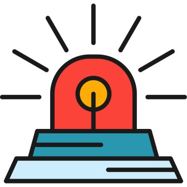 Çizgi film simgesinin vektör çizimi