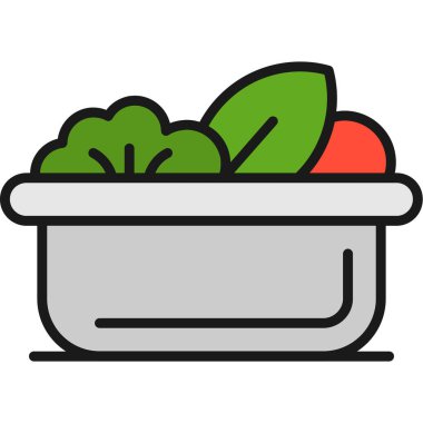 Sepet Simgesi vektör illüstrasyonu