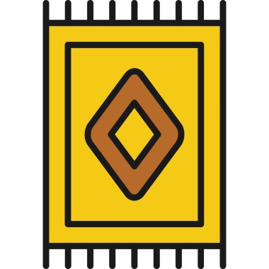 Tahta bir işaretin vektör illüstrasyonu