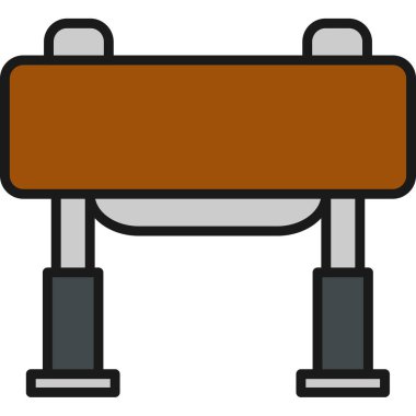 Modern bir simgenin vektör illüstrasyonu