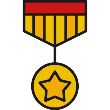 ödül simgesi. vektör çizim