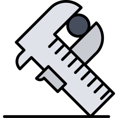 Kalem. Web simgesi basit illüstrasyon