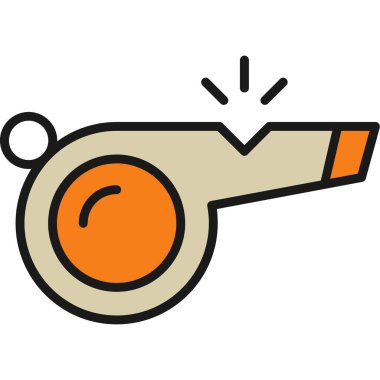 hedef vektör renk çizgisi simgesi