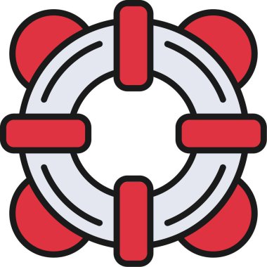 Ağ Bağlantısı. Web simgesi basit illüstrasyon