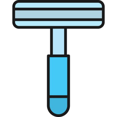 trend biçimi izole edilmiş arkaplanda fırça simgesi