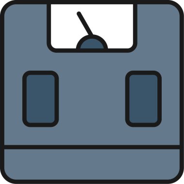 Bilgisayar faresinin çizgi film simgesinin vektör çizimi