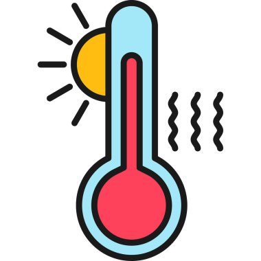 termometre sıcaklık simgesi