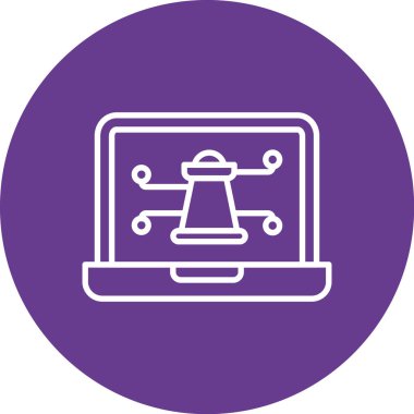 Kişisel ve ticari kullanım için çan vektör simgesi simgesi vektör çizimi..