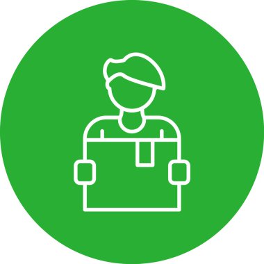 Doktor. Web simgesi basit tasarım