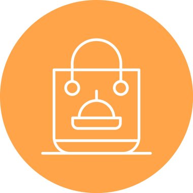 Kilit. Web simgesi basit illüstrasyon