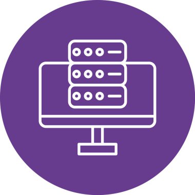 vektör sunucu illüstrasyonu