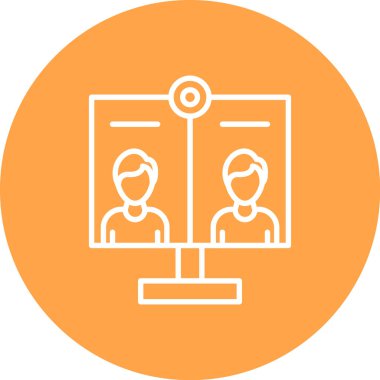 seo modern simgesinin vektör illüstrasyonu