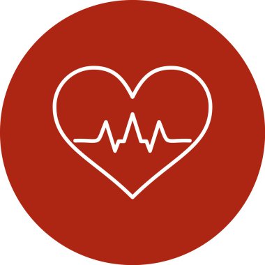 kalp vektör simgesi