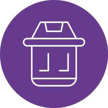 Gıda simgesinin vektör illüstrasyonu