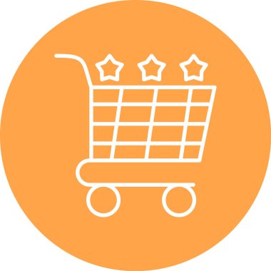 Alışveriş arabası. Basit tasarım