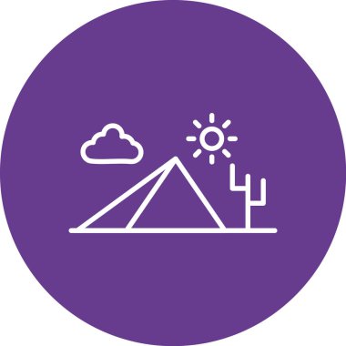 Modern simgenin vektör illüstrasyonu