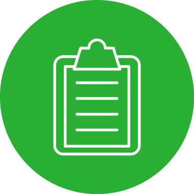 Belge. Web simgesi basit illüstrasyon