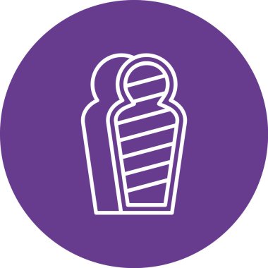 Eşsiz Fransız kruvasan vektör simgesi