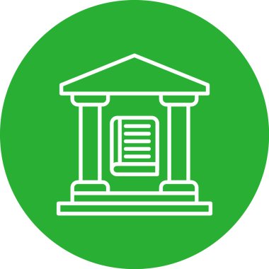 eşsiz yapı çizgisi vektör simgesi