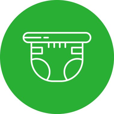 vektör modern düz daire simgesi