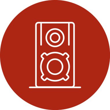 Eşsiz Fan Vektör Satırı Simgesi