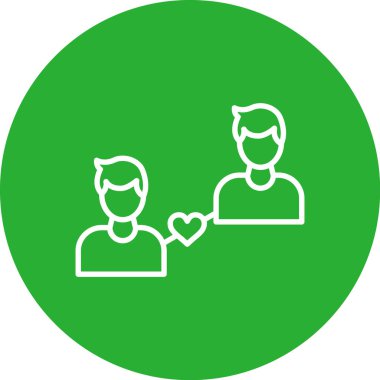 İnsan simgesinin vektör illüstrasyonu