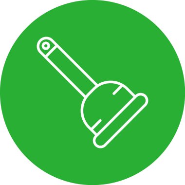 Kürek. Web simgesi basit tasarım