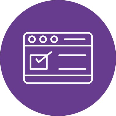 seo modern simgesinin vektör illüstrasyonu