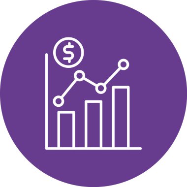 İş simgesinin vektör illüstrasyonu