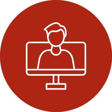 seo modern simgesinin vektör illüstrasyonu