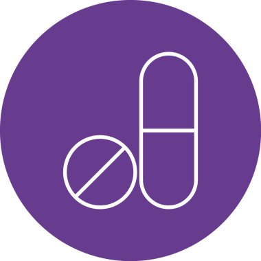 hap ikonu vektör illüstrasyonu