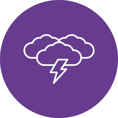 vektör Bulut simgesi illüstrasyonu