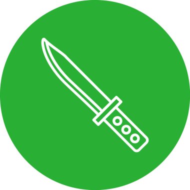 Vektör bıçağı simgesi illüstrasyonu