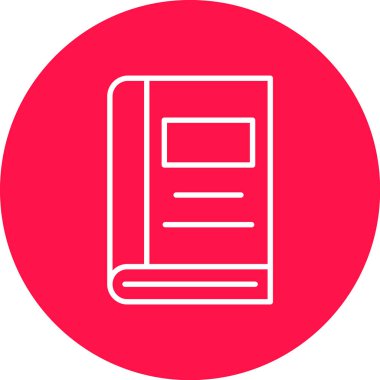 Vektör Defteri Simgesi illüstrasyonu