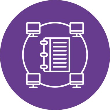 Modern b 'nin vektör illüstrasyonu