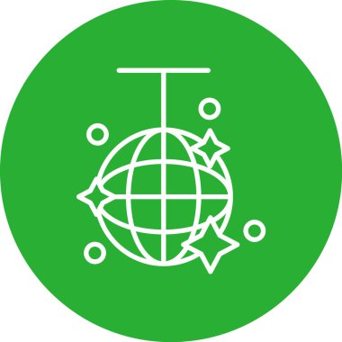 vektör Dünya simgesi illüstrasyonu