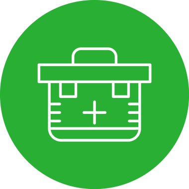 Alışveriş poşeti simgesi, vektör illüstrasyonu