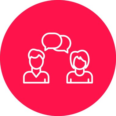 insanlar vektör illüstrasyon simgesi