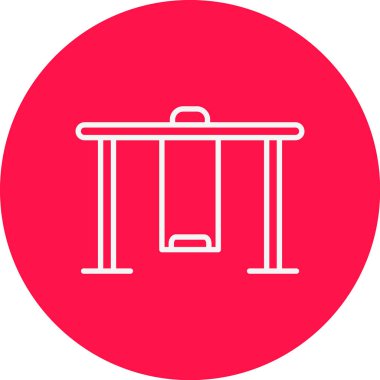 Modern binanın vektör illüstrasyonu